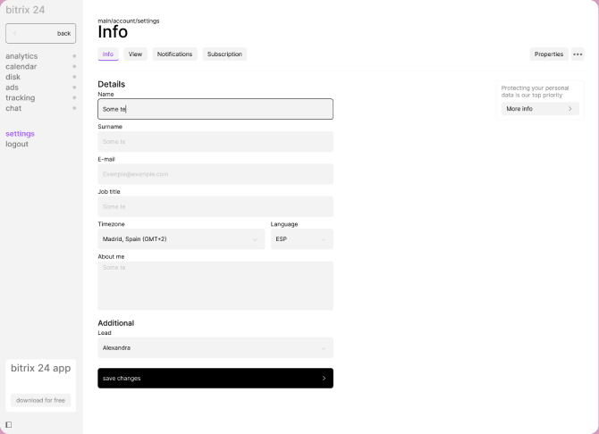 Bitrix24 wireframe 4