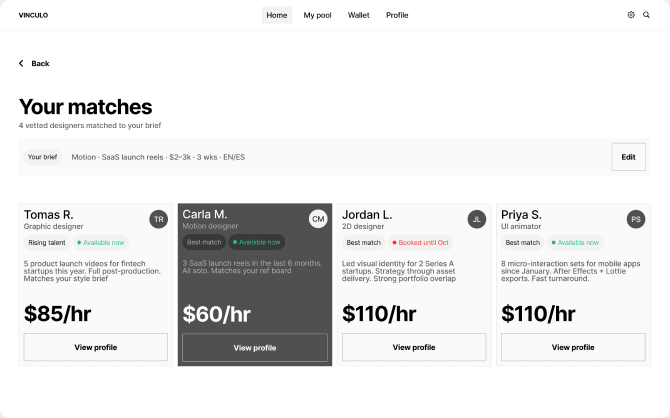 Vinculo wireframe 8