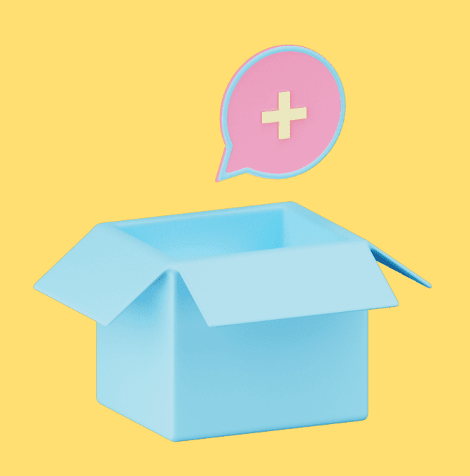 3D illustration 2 of 10 for the Bitrix24 redesign